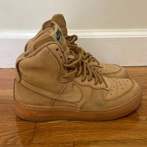 Nike Wheat Air Force 1 High-Top